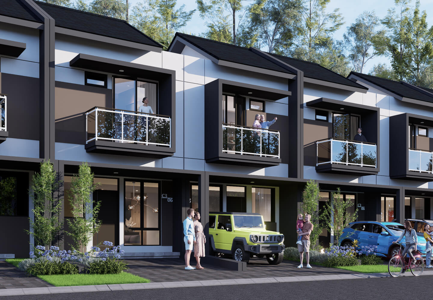 Telaga Cluster Toba Type 55