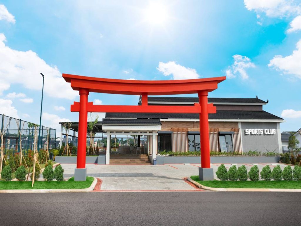 Gerbang Sports Club Kana Park Legok Kabupaten Tangerang